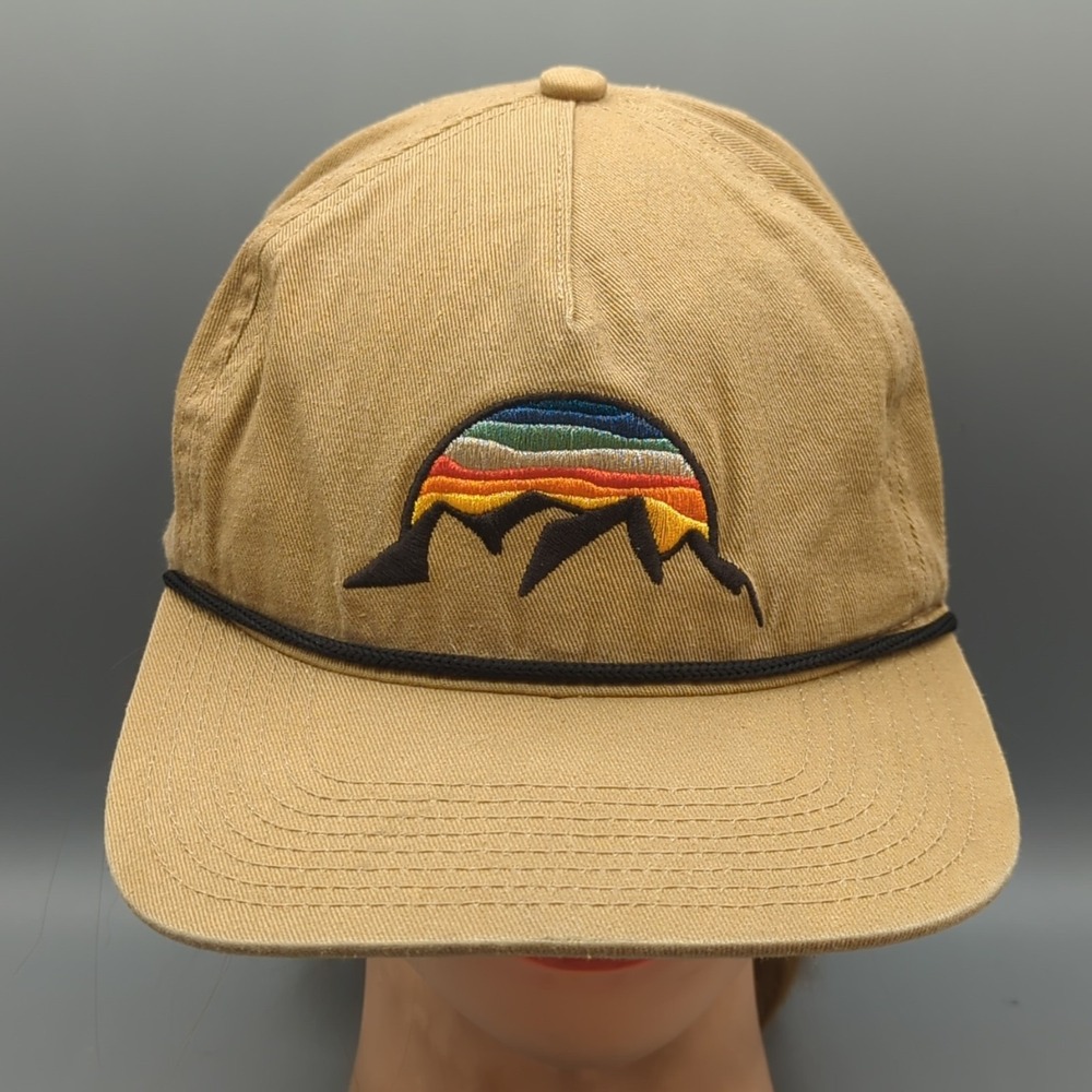 Blackrocks Brewery Hat Unwind Craft Beer Brewing Caramel Snapback Rope Cap
